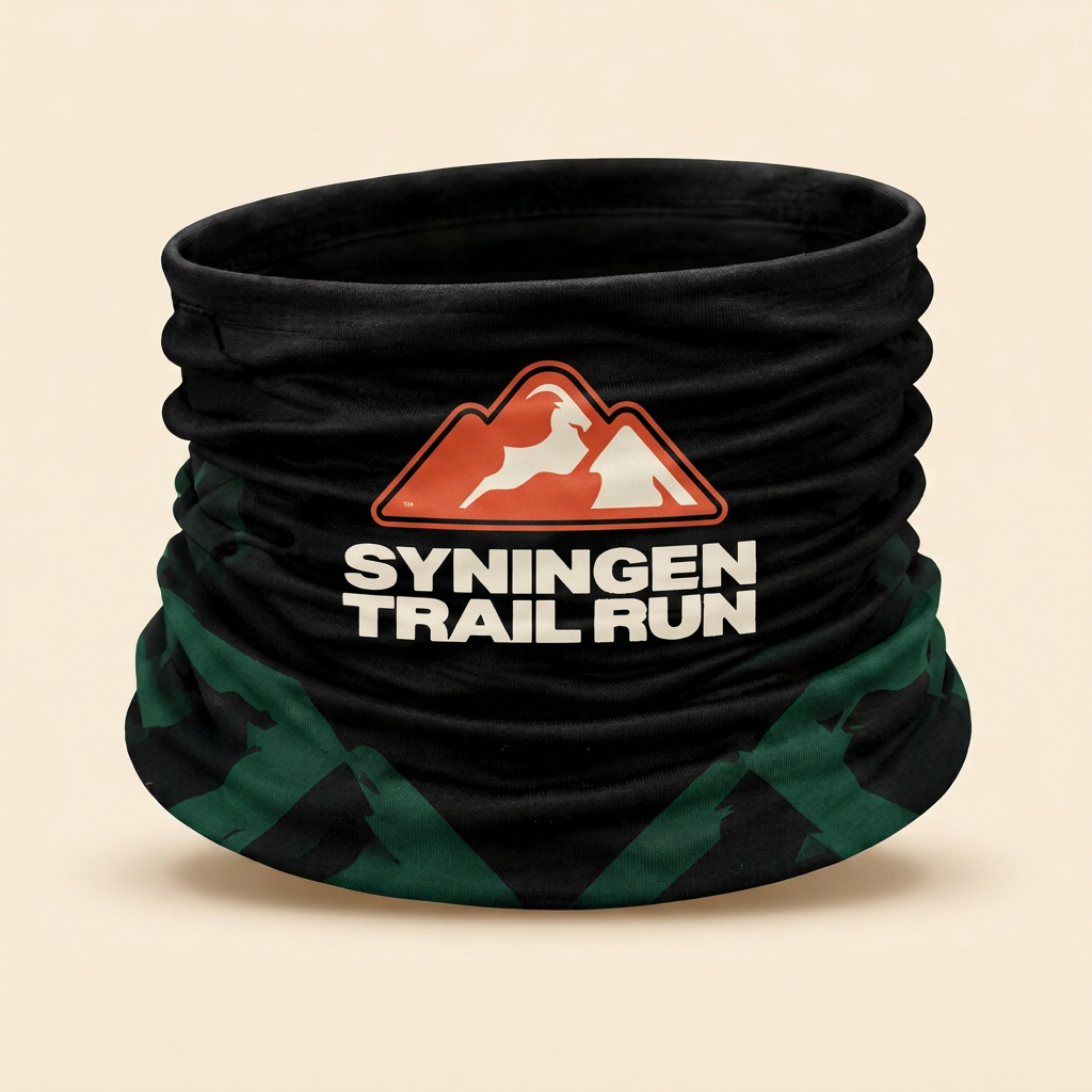 Buff med Syningen Trail Run-logo